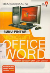 Image of Buku Pintar Mocrosoft Office Word